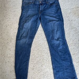 Express Women’s Stretch Mid Rise Boot Cut Jeans Long